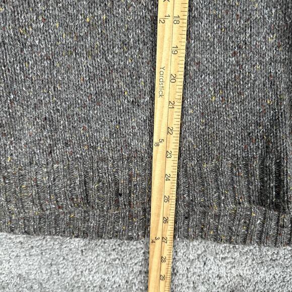 Eddie Bauer Sweater Men L Tight Knit Earth Tone Commando Wool Blend Pullover - Picture 10 of 16